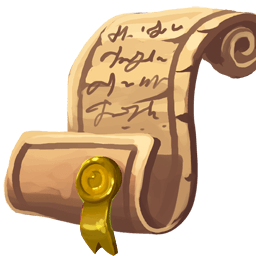 Certificate of Corn Giving