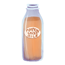 Pumpkin Spiced Milk
