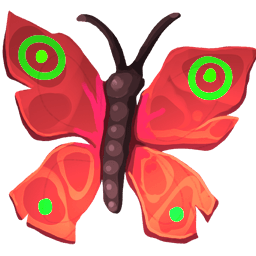Red Butterfly