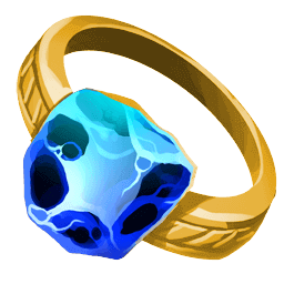 Gold Aquamarine Ring