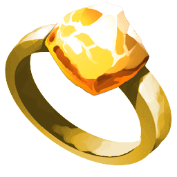 Gold Lemon Quartz Ring